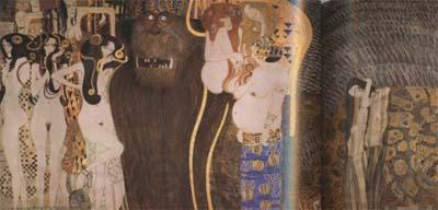 Gustav Klimt Beethoven Frieze (mk20) Spain oil painting art
